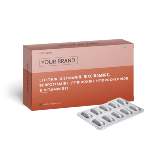 Lecithin, Silymarin, Niacinamide, Benfotiamine, Pyridoxine Hydrochloride & Vitamin B12